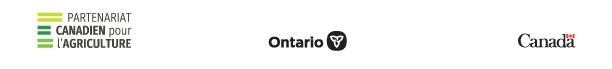 Logos : Partenariat Canadian pour l'agriculture; Ontario; Canada