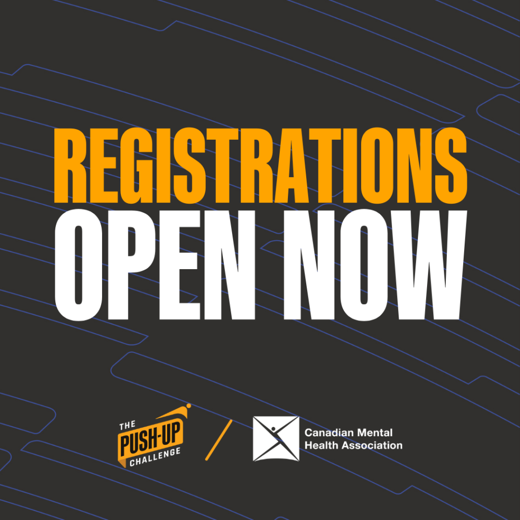 Orange and white text against a black background: REGISTRATIONS OPEN NOW